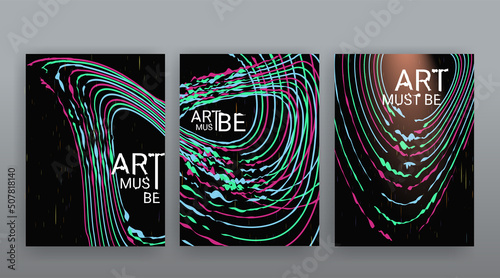 Wallpaper Mural Simple is the best, neon liquid paint splash in retro the 90s and 80s style. Aesthetic trendy creative line drawing. Torontodigital.ca