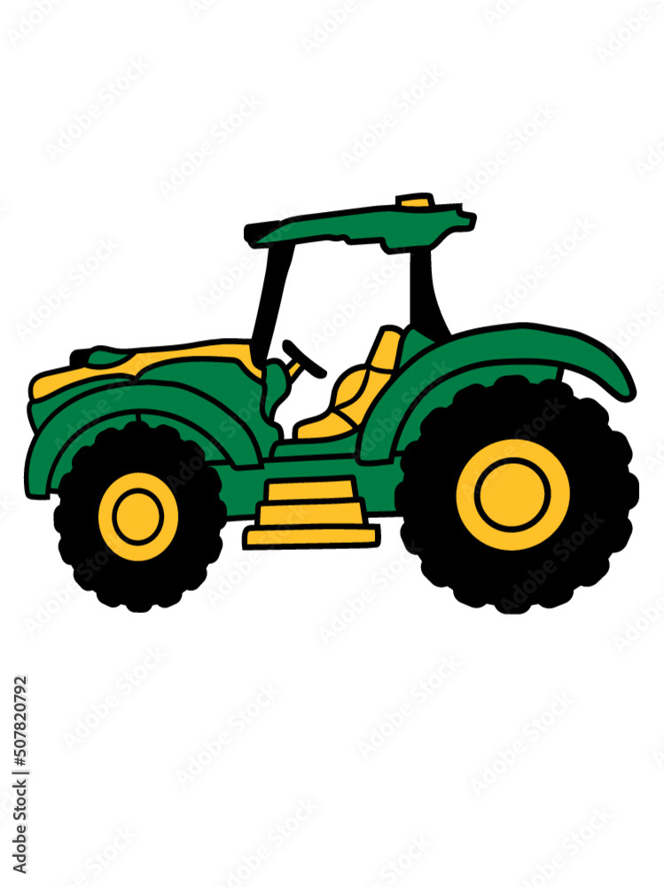 Bauernhof Traktor fahren Bauernhof Traktor fahren