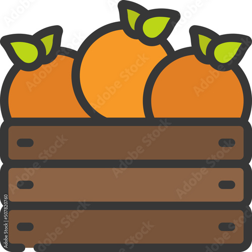 Fruit Crate Icon