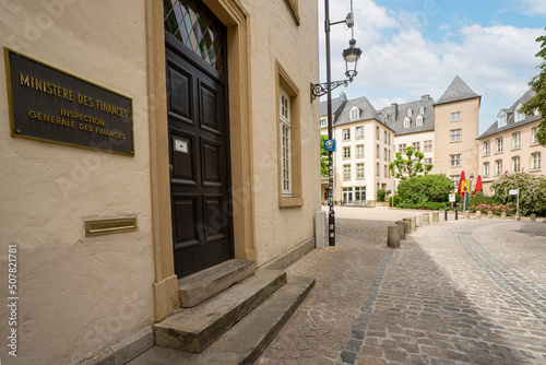 Fototapeta Naklejka Na Ścianę i Meble -  Judicial City in Luxembourg