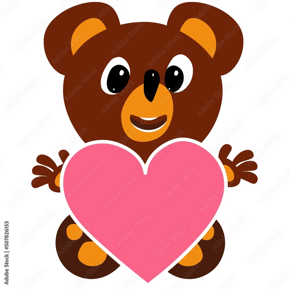 Teddy bear cute print. Cute teddy bear illustration for baby t-shirt, baby clothes, invitation, baby design. Teddy bear cute print. Cute teddy bear illustration for baby t-shirt, baby clothes, invitation, baby design.