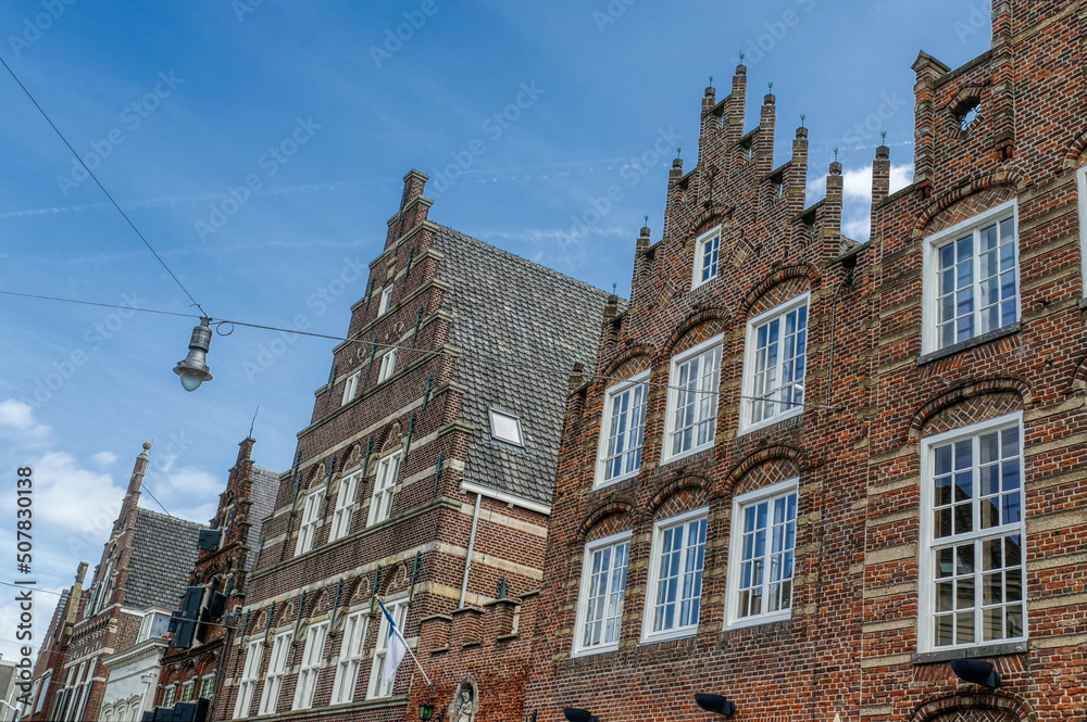 Historische Backsteingebäude in s’Hertogenbosch