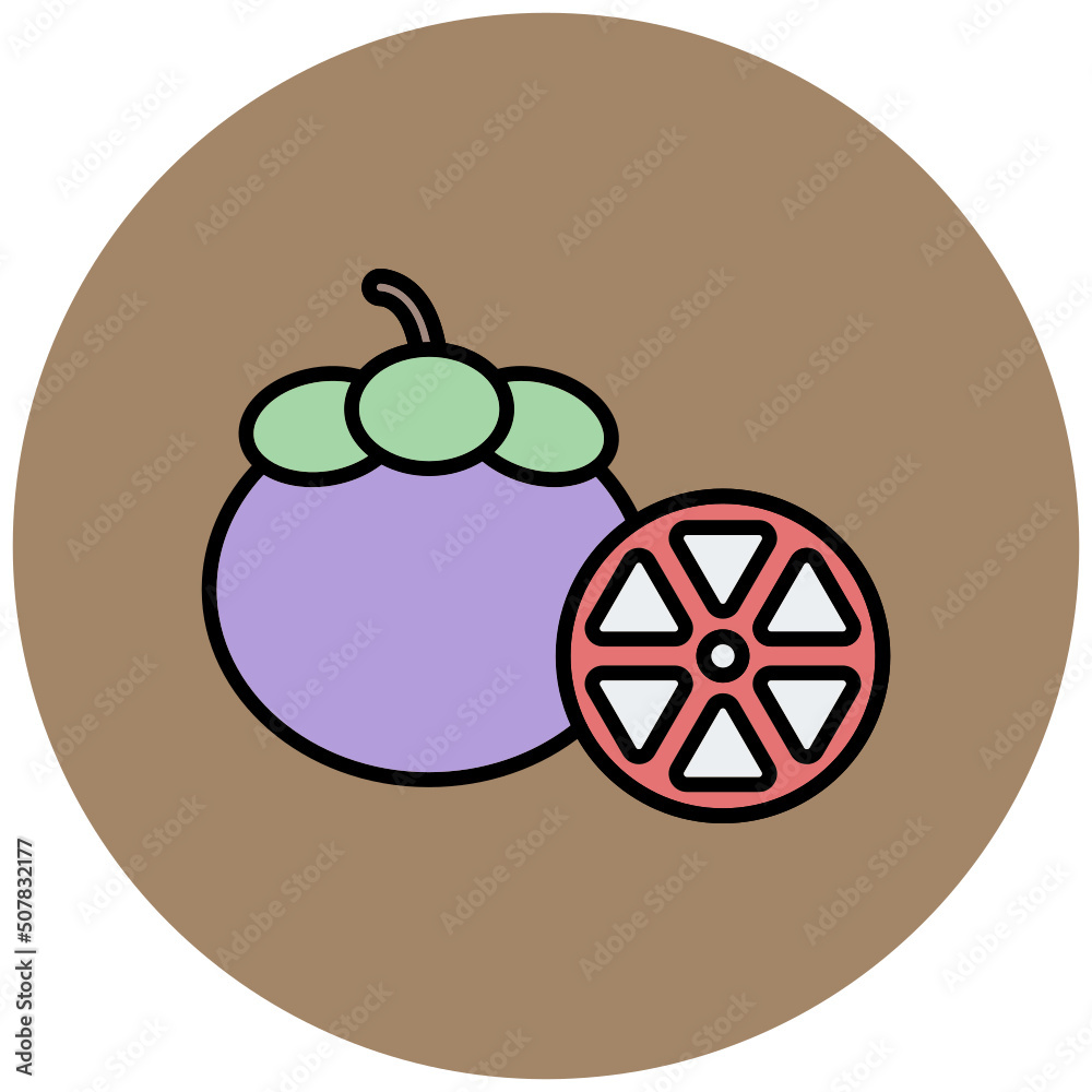 Mango Steen Icon