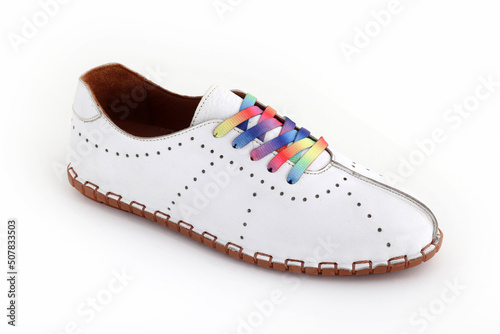Women's shoes on a white background