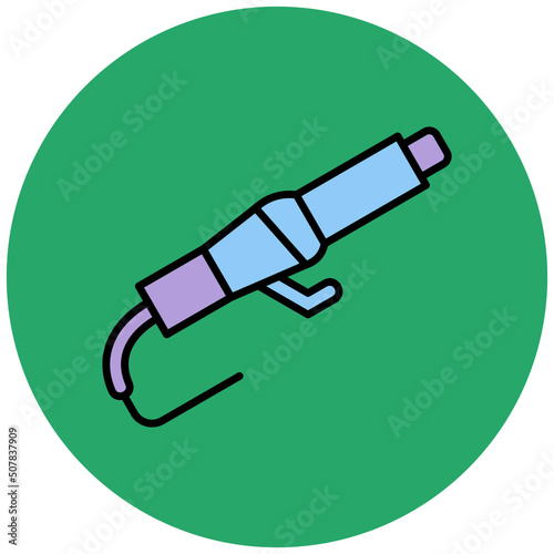 Hair Curler Icon