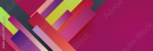 Orange and green abstract banner background Free Download Orange and green abstract banner background - GFXLoad