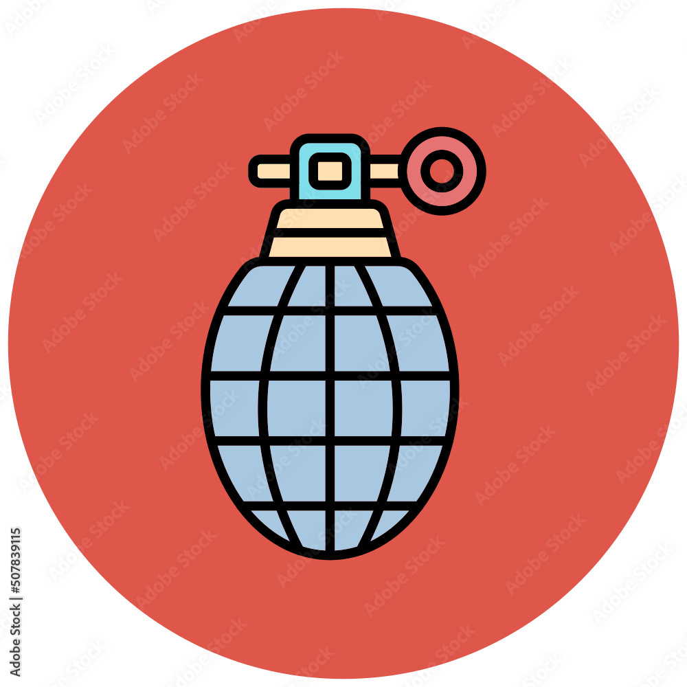 Fototapeta premium Bomb Icon