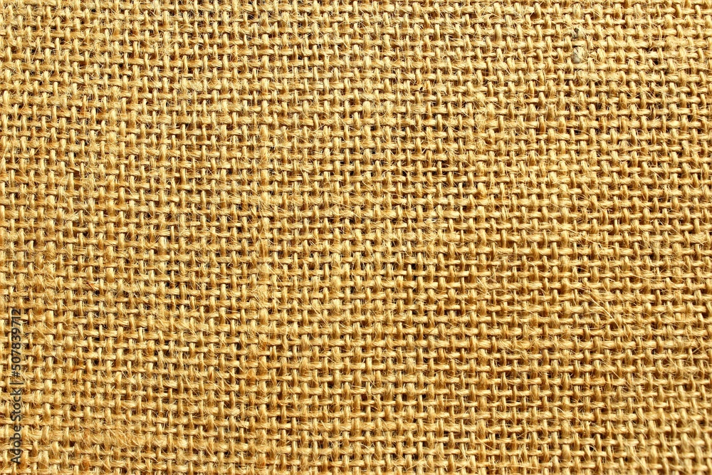 Nature color sackcloth texture background close up photo Nature color sackcloth texture background close up photo