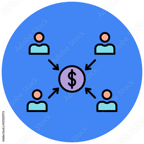Crowdfunding Icon