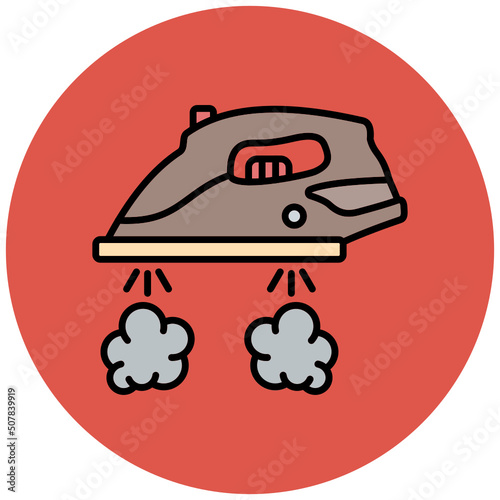 Steam Iron Icon