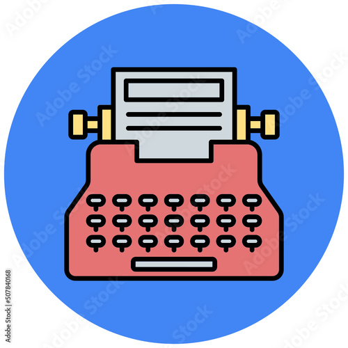 Typewriter Icon