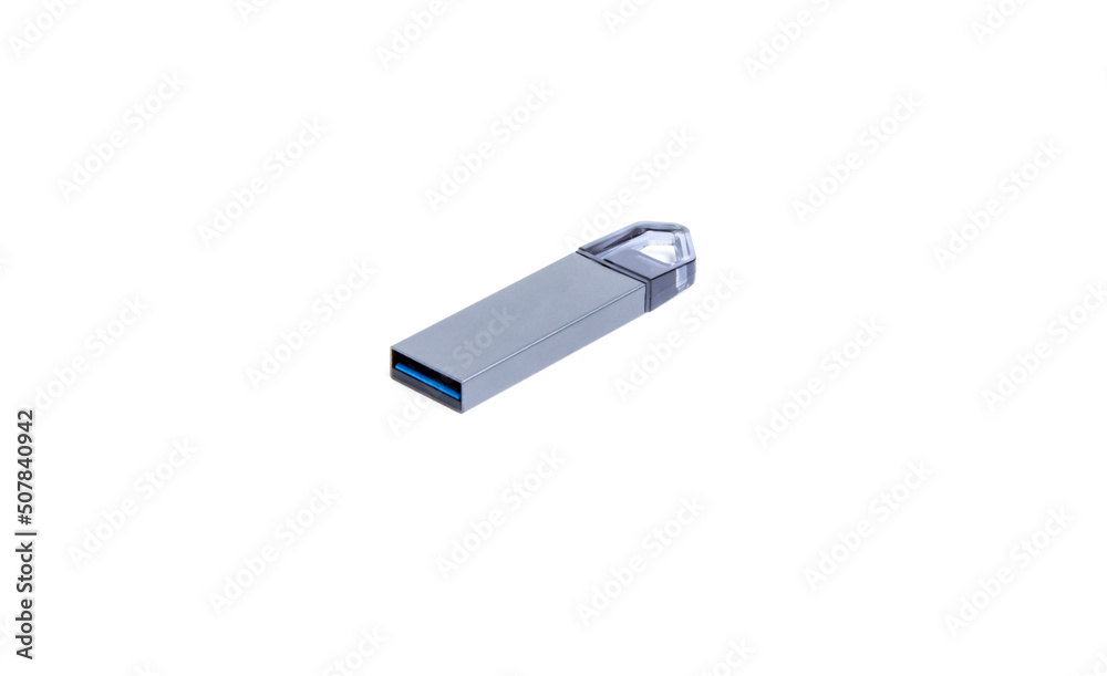 USB Flash Drive on white background
USB Flash Drive on white background