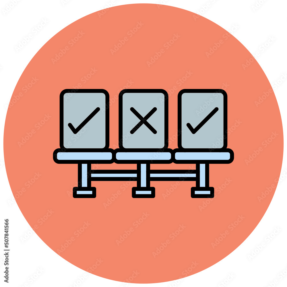 Social Distancing Icon Social Distancing Icon
