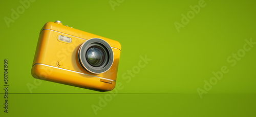 Photography camera yellow a...