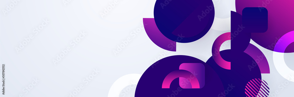 Dark purple and pink abstract banner background Dark purple and pink abstract banner background