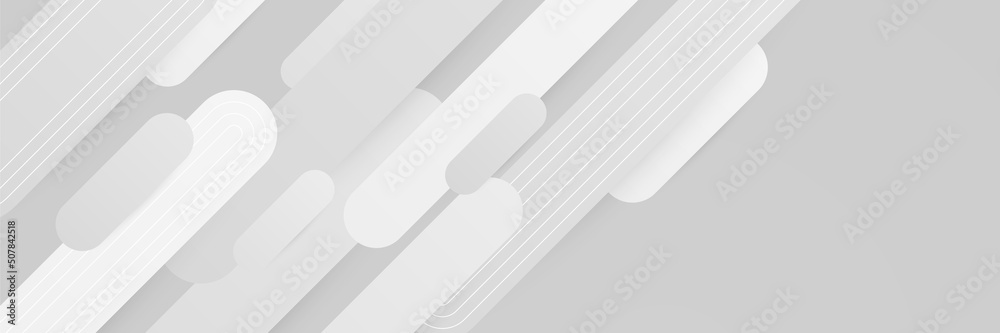 White abstract banner background White abstract banner background