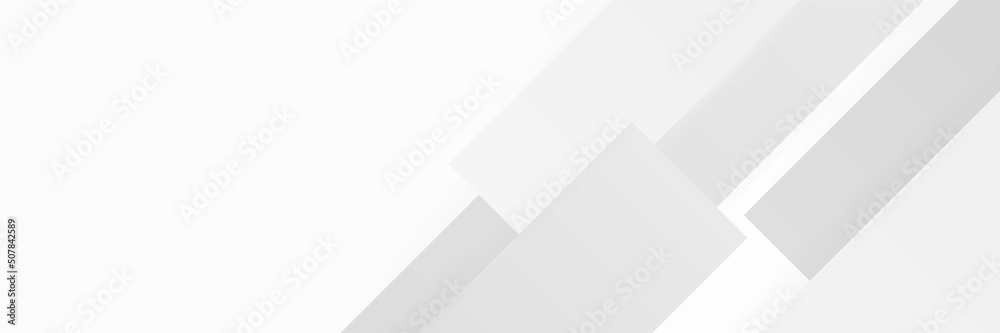 White abstract banner background White abstract banner background
