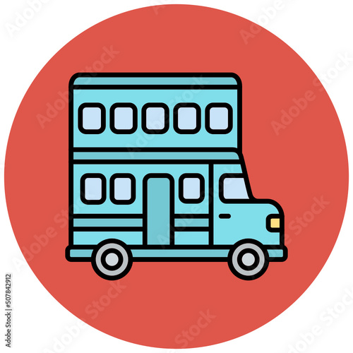 Double Decker Icon