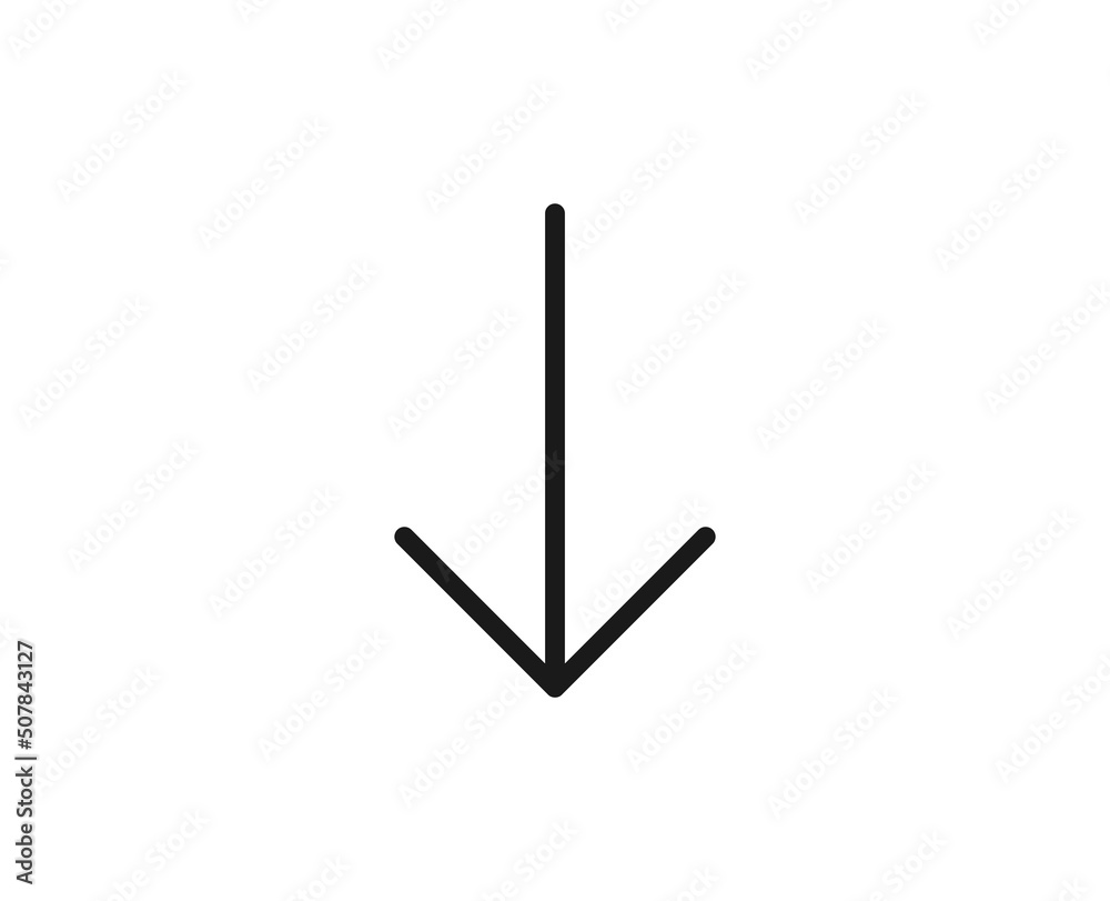 Black line icon on white background Black line icon on white background