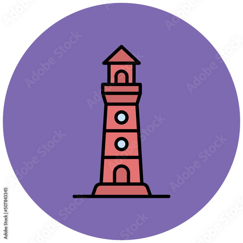 Lighthouse Icon © Ehtisham