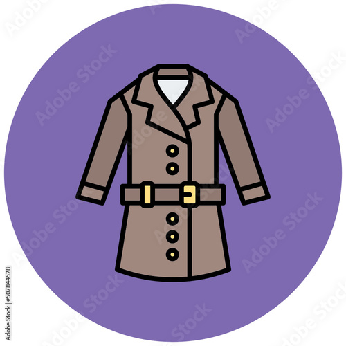 Trench Coat Icon