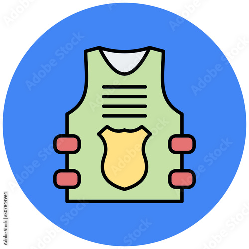 Bulletproof vest Icon