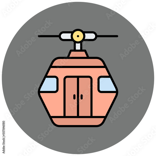 Cable Car Cabin Icon