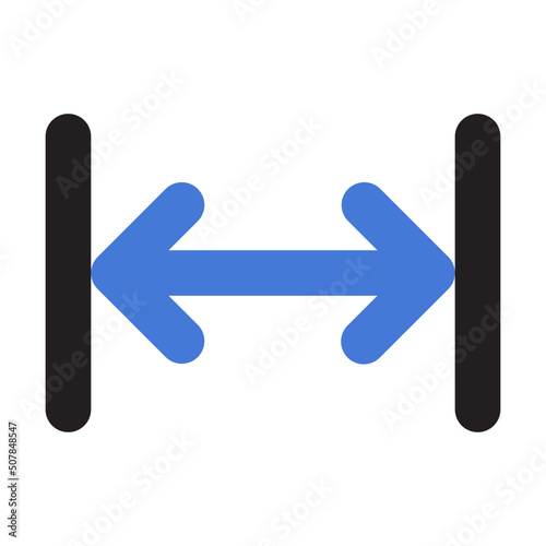 width icon illustration
