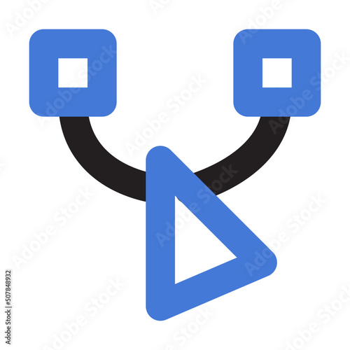 reshape icon illustration