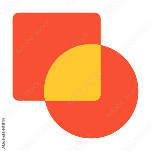 exclude icon illustration