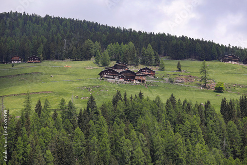 Bergbauernhöfe im Ultental photo