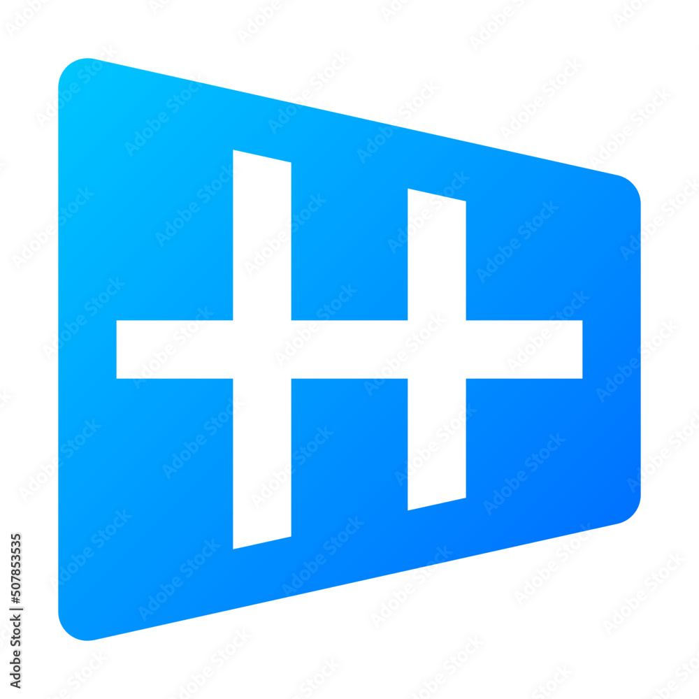 Obraz premium perspective icon illustration