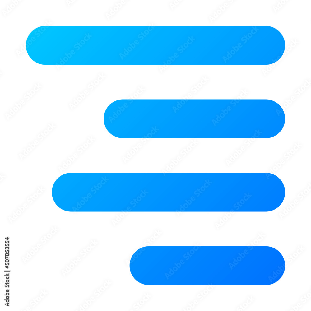 align text right icon illustration align text right icon illustration