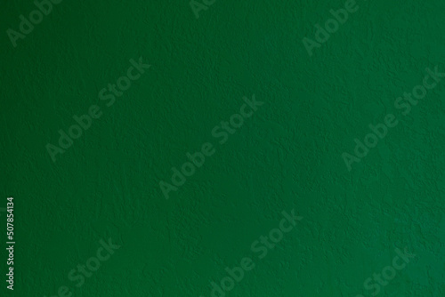 Green wall with embossed putty