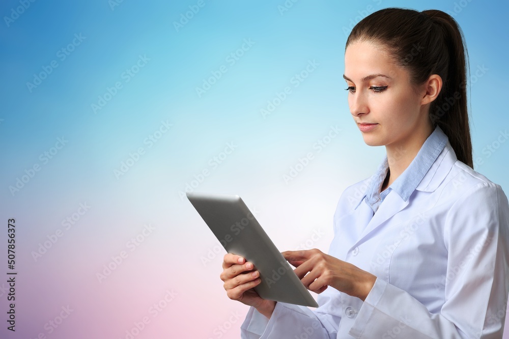 Medical Hospital Portrait Doctor. Health Care Medical Hospital Portrait Doctor. Health Care