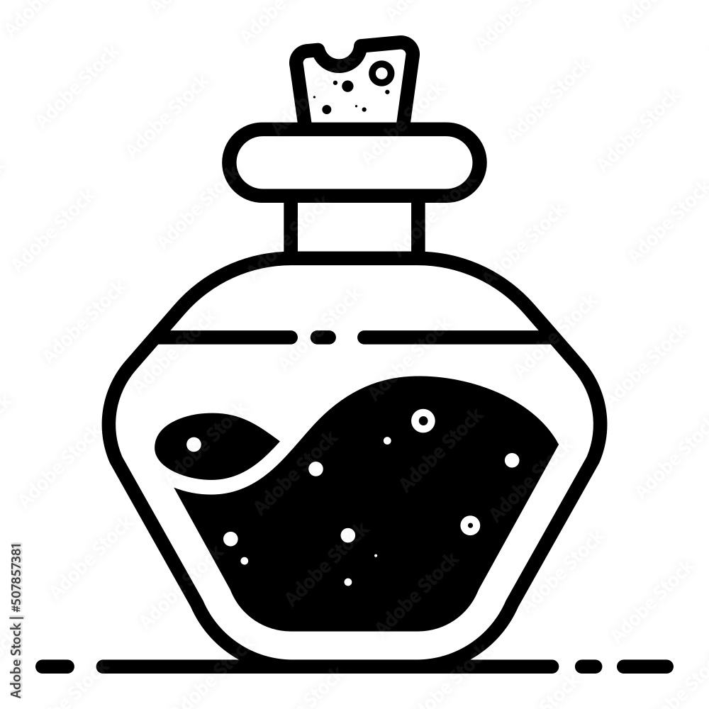 potion bottle icon illustration potion bottle icon illustration