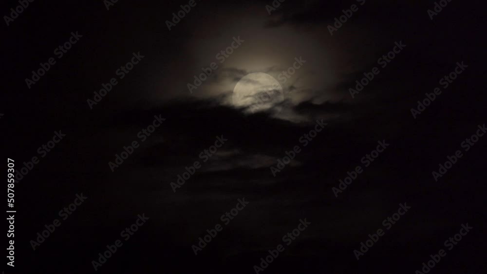 Blood Moon Total Lunar Eclipse Behind Clouds In Penumbral Phase Blood Moon Total Lunar Eclipse Behind Clouds In Penumbral Phase
