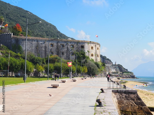 Santoña, municipio cántabro a pies del monte Buciero. España. photo