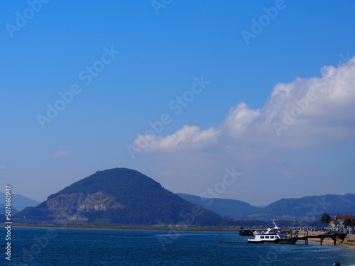 Santoña, municipio cántabro a pies del monte Buciero. España.