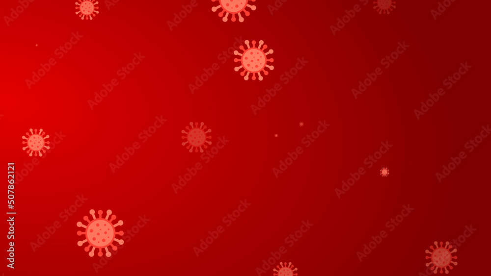 Coronavirus red pattern banner background. Abstract healthcare Illustrations concept COVID-19. Coronavirus red pattern banner background. Abstract healthcare Illustrations concept COVID-19.