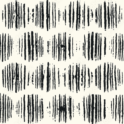 Brushed Ink Textured Dots Pattern