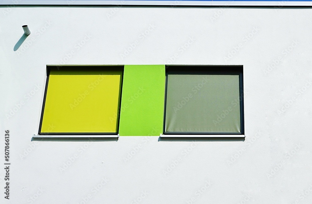 Fototapeta premium window on a wall