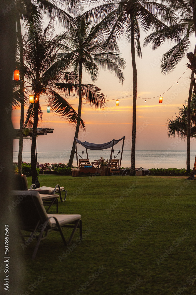 Romantic dinner in Phuket, Thailand, Southeast Asia Romantic dinner in Phuket, Thailand, Southeast Asia