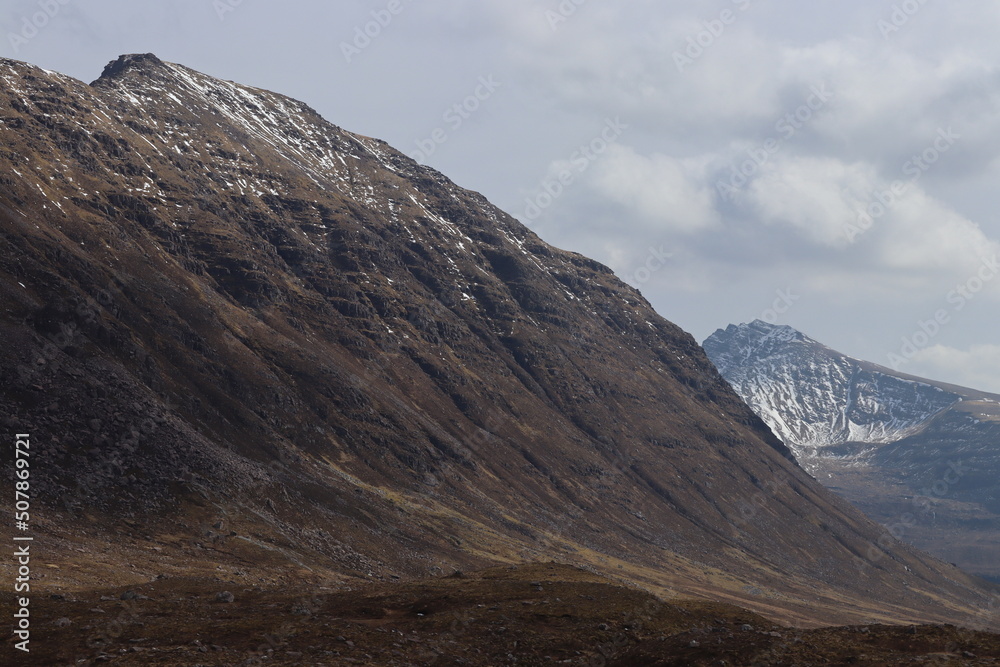 beinn dearg torridon scotland highlands munros