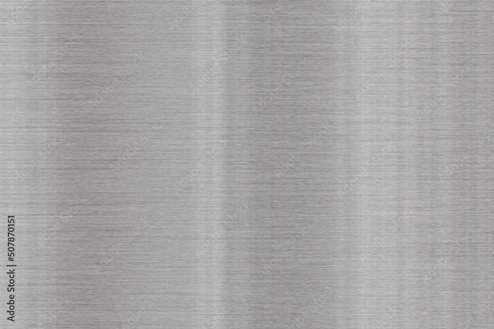 Silver metal texture of brushed stainless steel plate with the reflection of light. Silver metal texture of brushed stainless steel plate with the reflection of light.