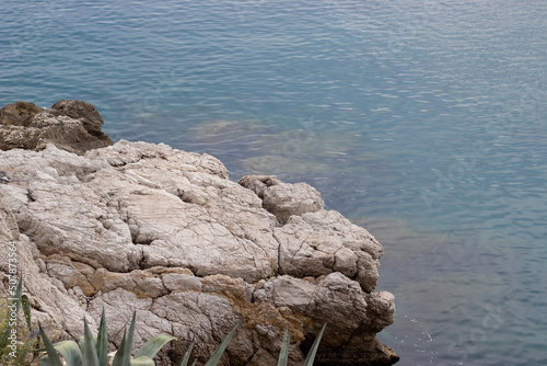 rocks in the sea