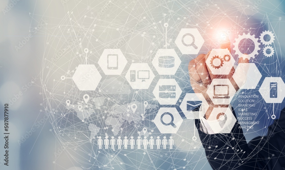 Target customer, buyer persona, customer behavior concept. Marketing