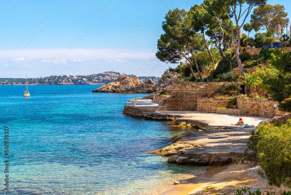 Obraz premium Mallorca island. Beach Cala Fornells