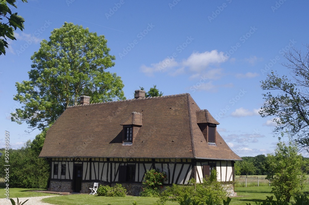 Obraz premium Une maison normande