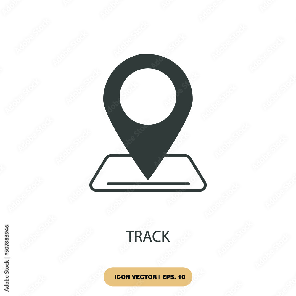 track icons symbol vector elements for infographic web track icons symbol vector elements for infographic web